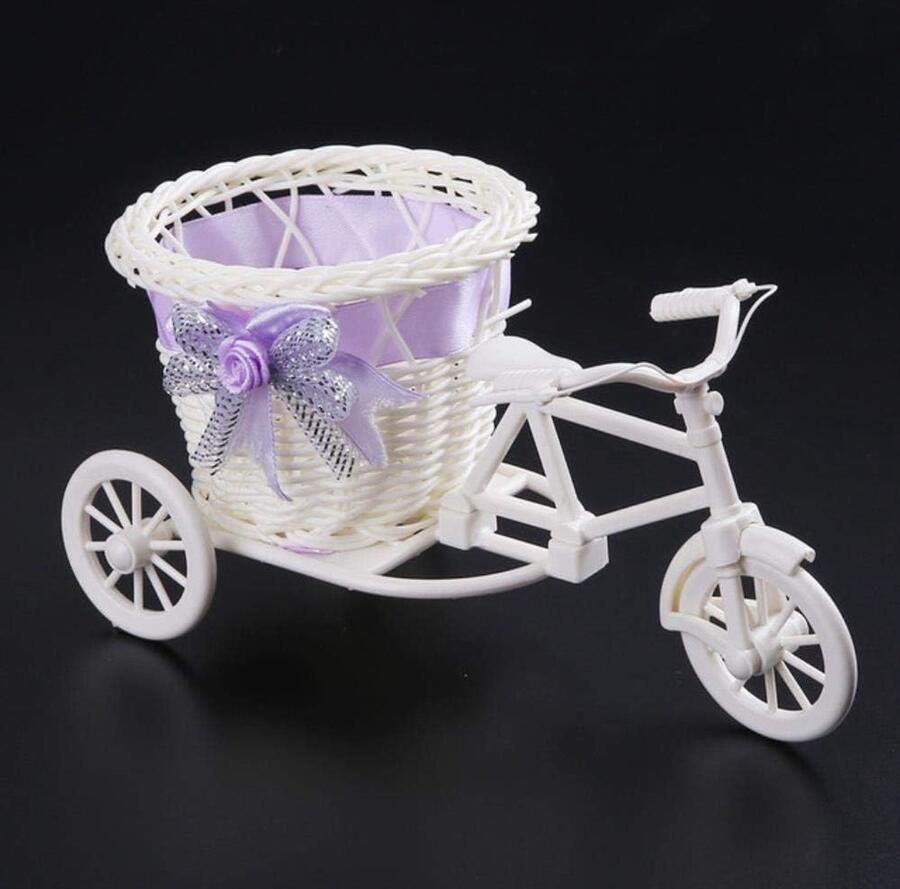 Bike Basket Bloem Vaas Tuin Bruiloft Feest Thuis Decor Office Tafelvaas Bloem Opslag Decoratie