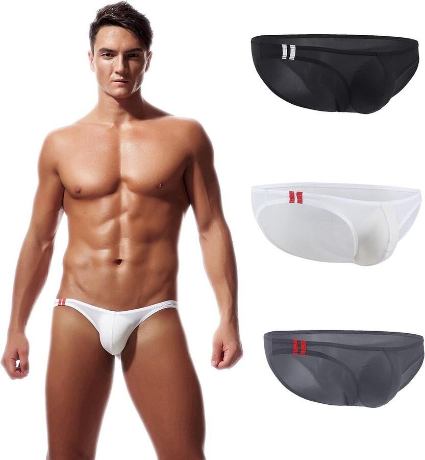 Bikini Comfort Ice Silk ondergoed lage taille slip