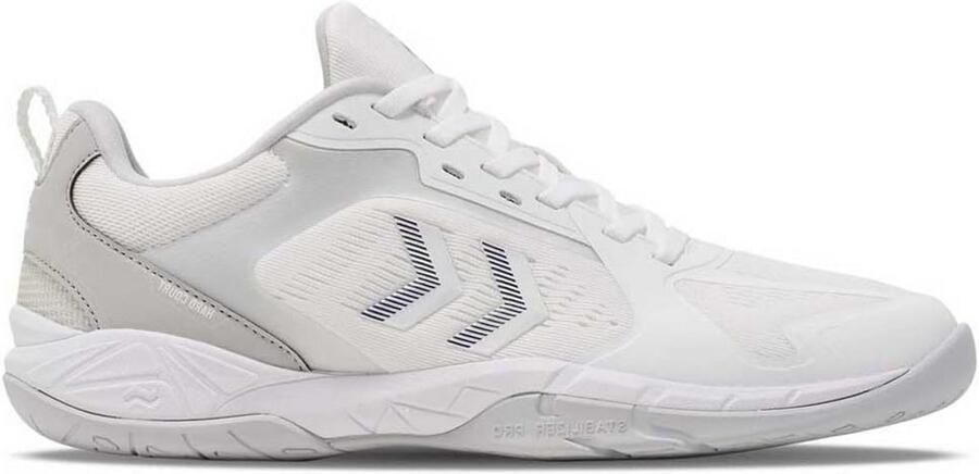 Indoor Sportschoenen Dames Unisex Wit Ademend en Stevig voor Handbal en Halve Vloersporten