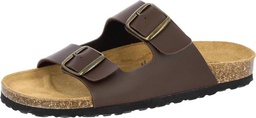 Bioline ManFlat Slippers voor Heren Comfortabele en Aanpasbare Sandalen
