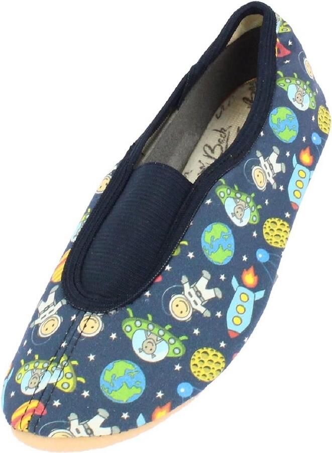 Blauwe Binnenschoenen voor Kinderen Turn- en Gymnastiekschoenen Comfortabel en Stevig