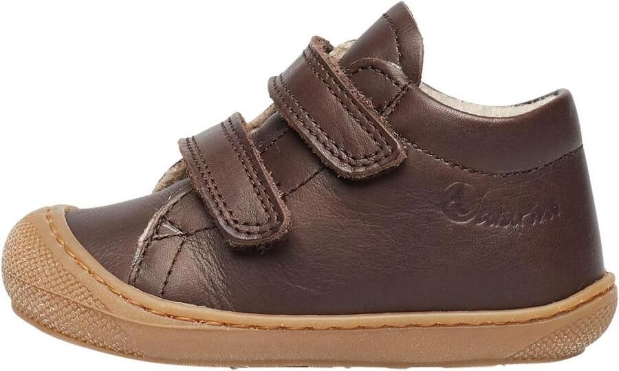 Blauwe Eerste Stappers Schoenen met Wolvoering en Klittenband voor Baby en Peuter