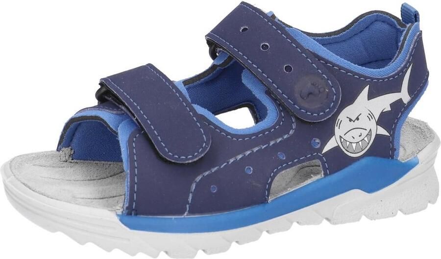 Comfortabele en stevige jongenssandalen in blauw