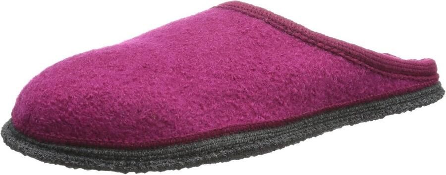 Blauwe Uniseks Pantoffels voor Volwassenen Comfortabele Schapenwollen Slippers