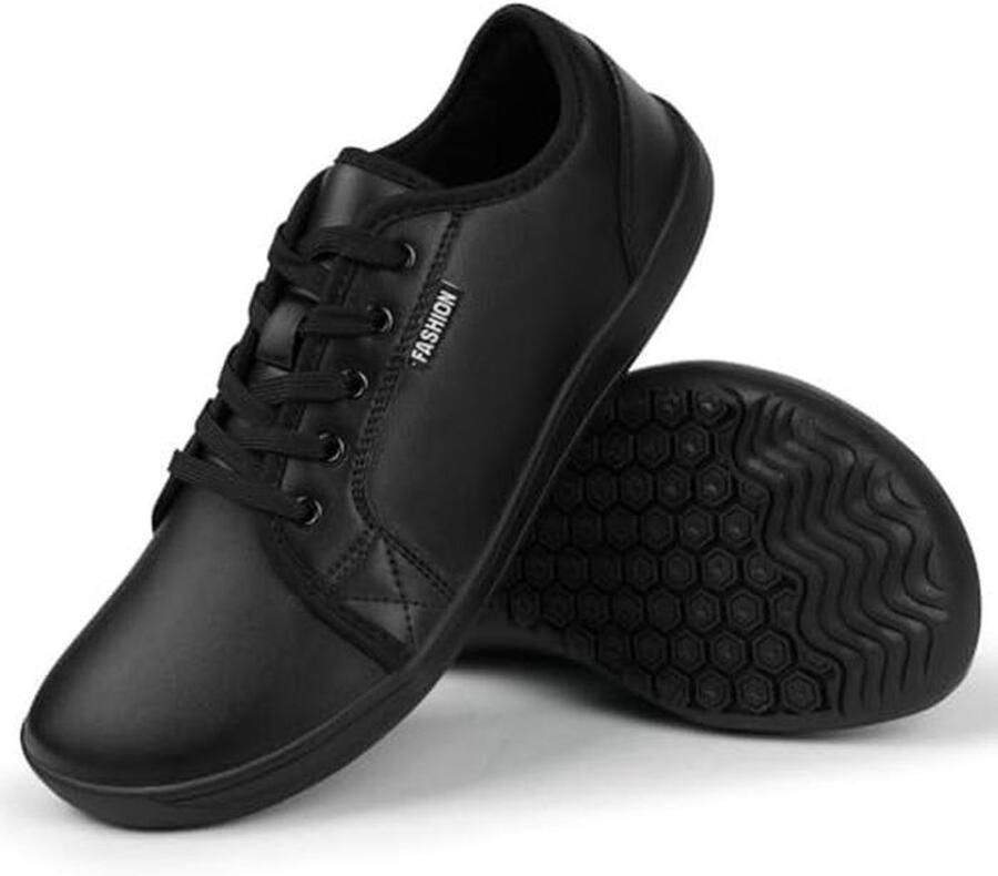 Blotevoetenschoenen Heren Minimalistische Trailschoenen met Brede Teenbox Gym- en Wandelschoenen