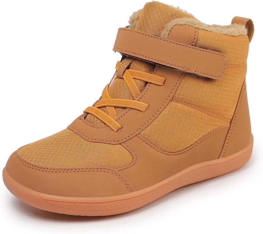 Waterdichte Barefoot Winterlaarzen voor Kinderen Warm Gevoerde Snowboots voor en