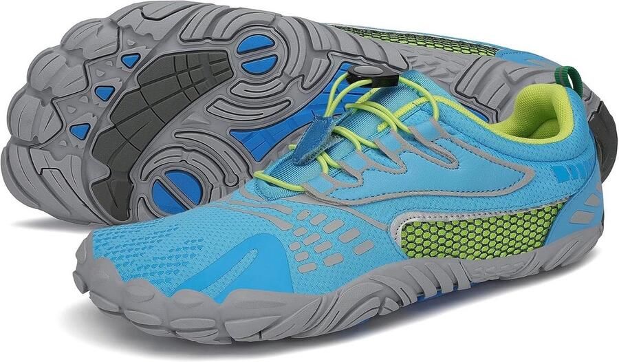 Blotevoetenschoenen Trailrunning Ade d Antislip voor en