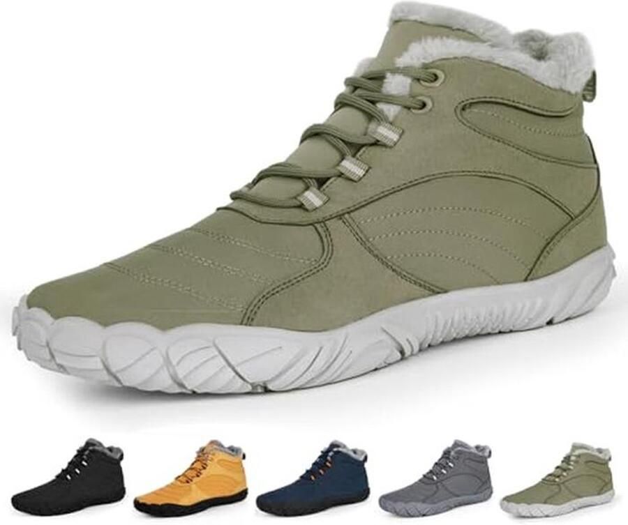 Blotevoetenschoenen voor en Warm Gevoerd en Waterafstotend