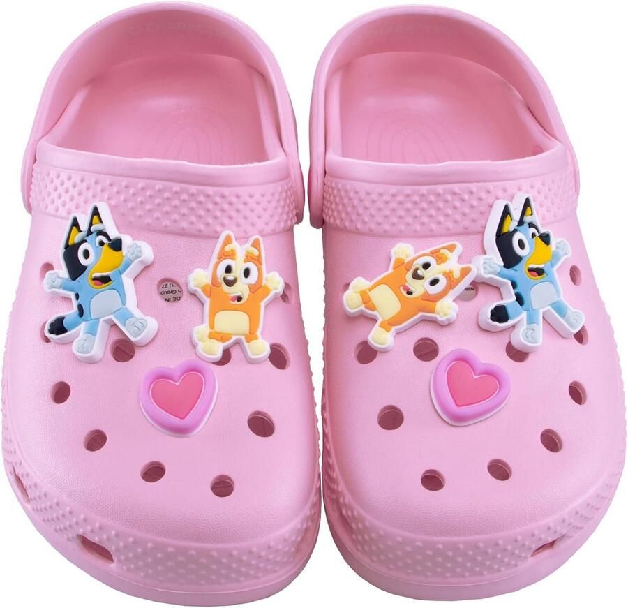 Bluey Clogs voor Meisjes Zomersandalen met Bingo Print Lichtgewicht en Snel Droog