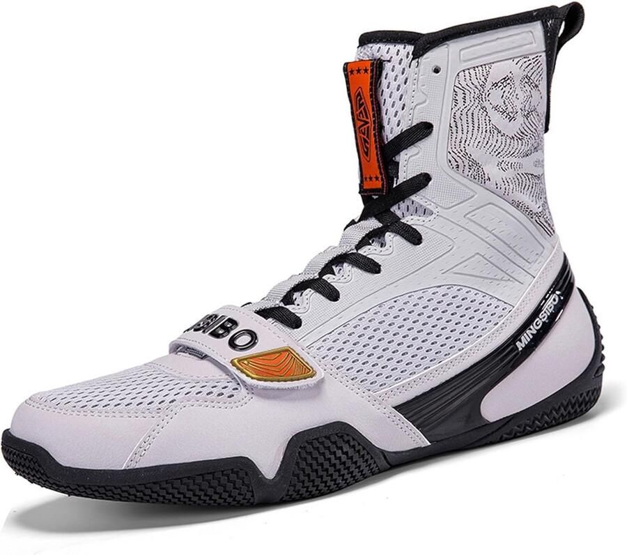 Boksschoenen en Worstelschoenen voor Heren Ademende Trainers voor Training en Wedstrijd