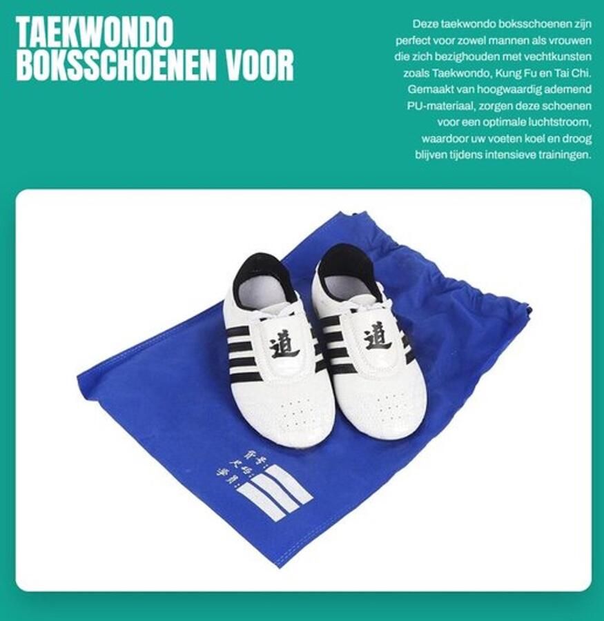 Boksschoenen Lichtgewicht Ademend Antislipzool Vechtsport Schoenen Taekwondo Kung Fu Innovatief Ontwerp Vechtsportschoenen