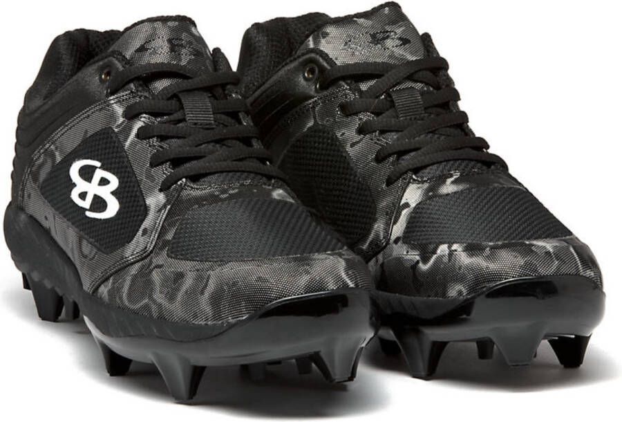 Boombah Ballistic Shimmer Camo Molded Black Schoenen.nl