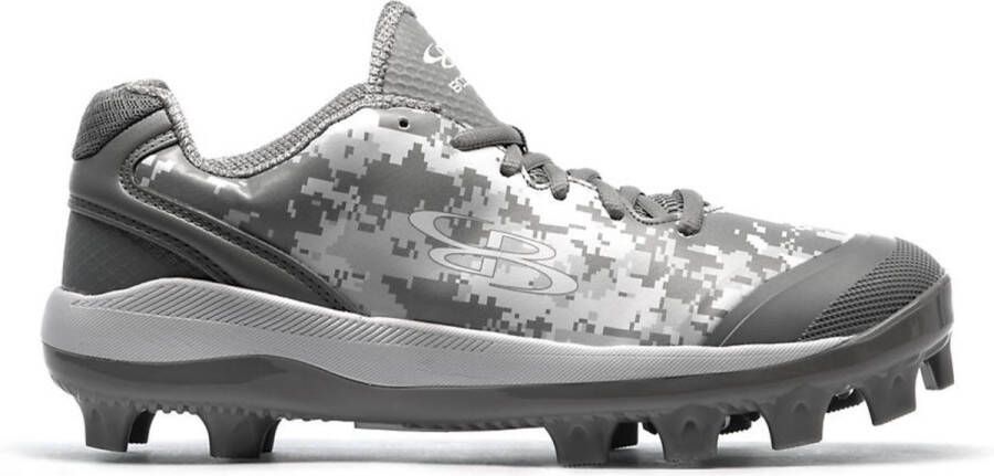 Boombah Dart Digi Camo Molded Cleats Red White