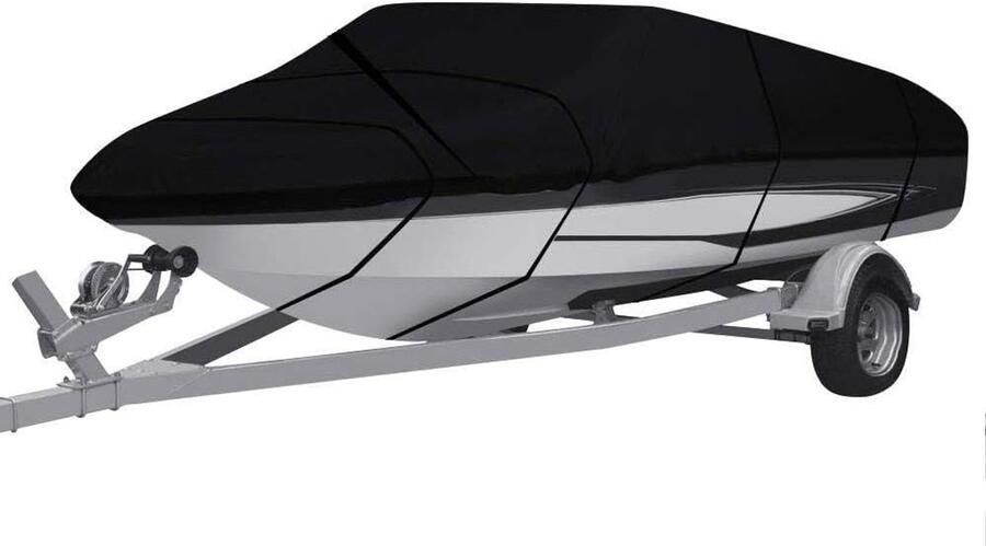 Boot Cover Anti-roest Voor Runabout Trailer Vissen en Ski Alle Weer Outdoor Bescherming (420 * 270 (210D))