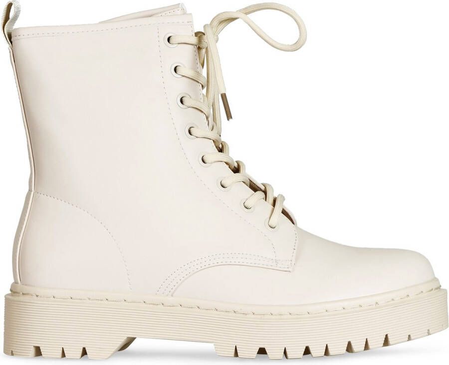 Boot Meggie Beige 40 Veterboots Dames Twinkels