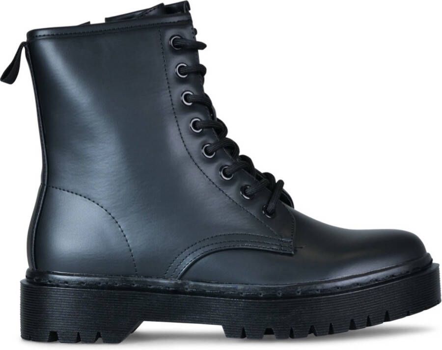 Boot Meggie Zwart 37 Veterboots Dames Twinkels