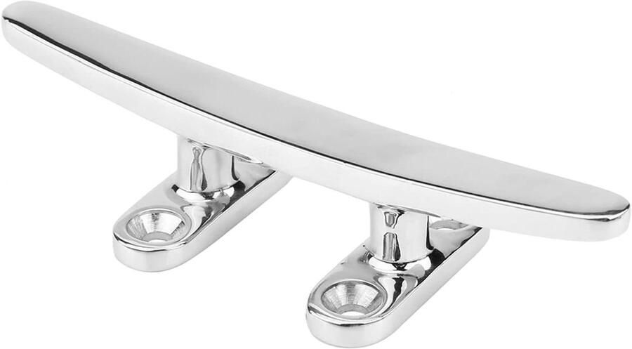 Boot Schoenplaatje Dek Hardware Watersport Gebruik Marine Kwaliteit Staal 125MM Zilver