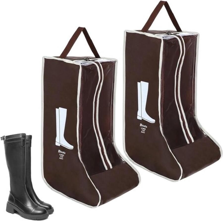 Boot Tassen Voor Cowboy Laarzen Draagbare Boot Opslag Voor Reizen Stofdicht Boot Opslag Organizer Hoge Laarzen Schoen Cover Protector Tas