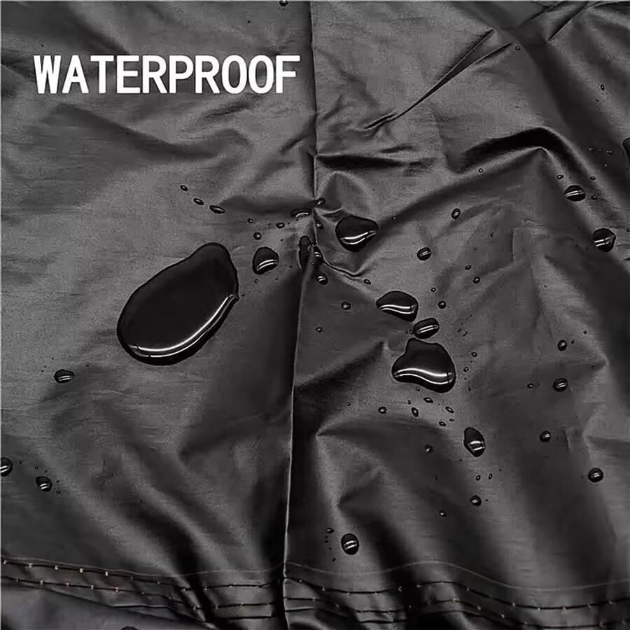 Bootafdekking Oxford Cloth Boat Covers stofdicht UV-bestendig bootafdekking voor jacht motorboot vissersboot V-romp (11-13FT)