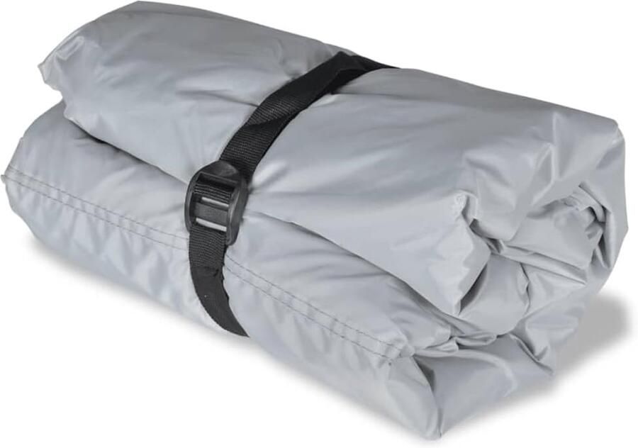 Bootafdekking set van 2 grijs 519- lengte breedte voor boten beschermzeil met opbergtas