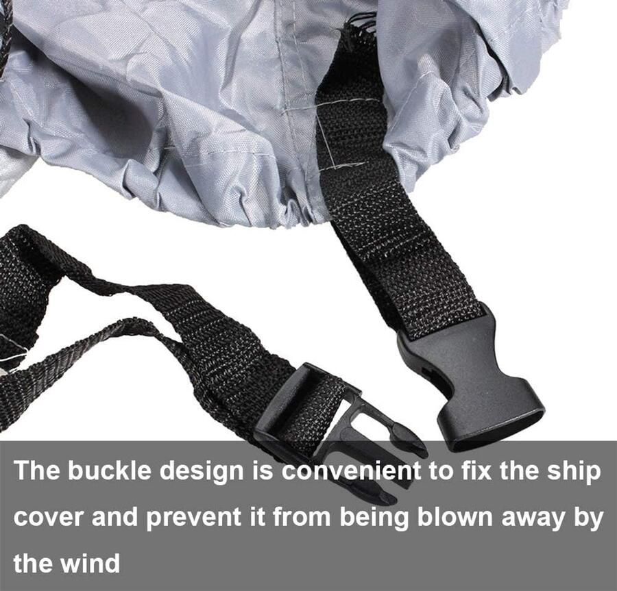 Boothoes van polyester geschikt for boten van maritieme kwaliteit waterdicht en uv-bestendig for hardtop V-top cruiser pilotboot(17-19FT)