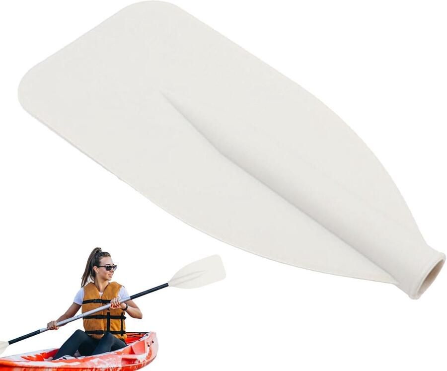 Bootpeddels Verstelbare Roeirie Wateractiviteiten Versterkte Schacht Verstelbaar Beige
