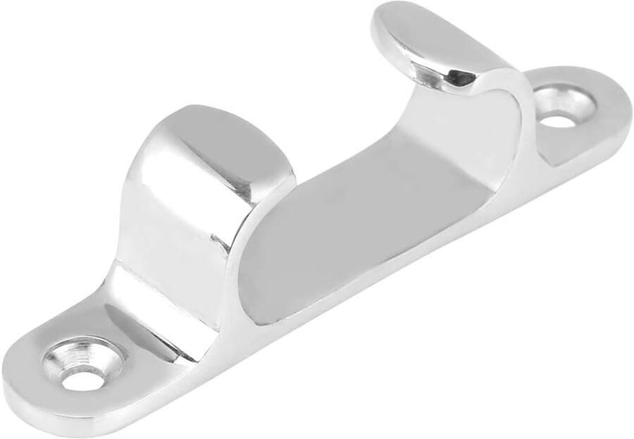 Bootschoen Dock Cleat Vastzetten Boot Roestvrij Staal 4 Inch Zilver