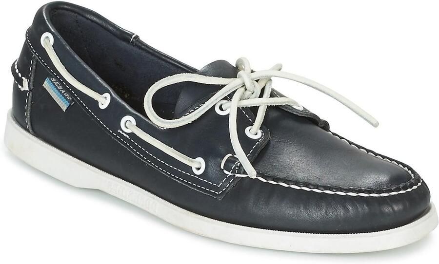 Bootschoenen Heren Zeilschoenen Varen op zee Handgestikt mocassin Bruin