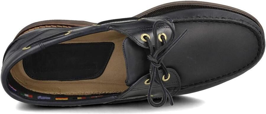 Bootschoenen Mocassin Sport Casual voor Heren. Grote 47 48. Geolied Leer. Rubberen Zool. Met of Zonder Veters. Bruin Swart en Marine