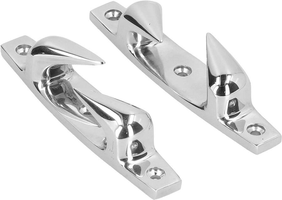 Bootschoenplaatjes Meerklampen Verankeringsgeleider Veilig Afmeren Zoutwater Corrosiebestendig 469 Inch Zilver