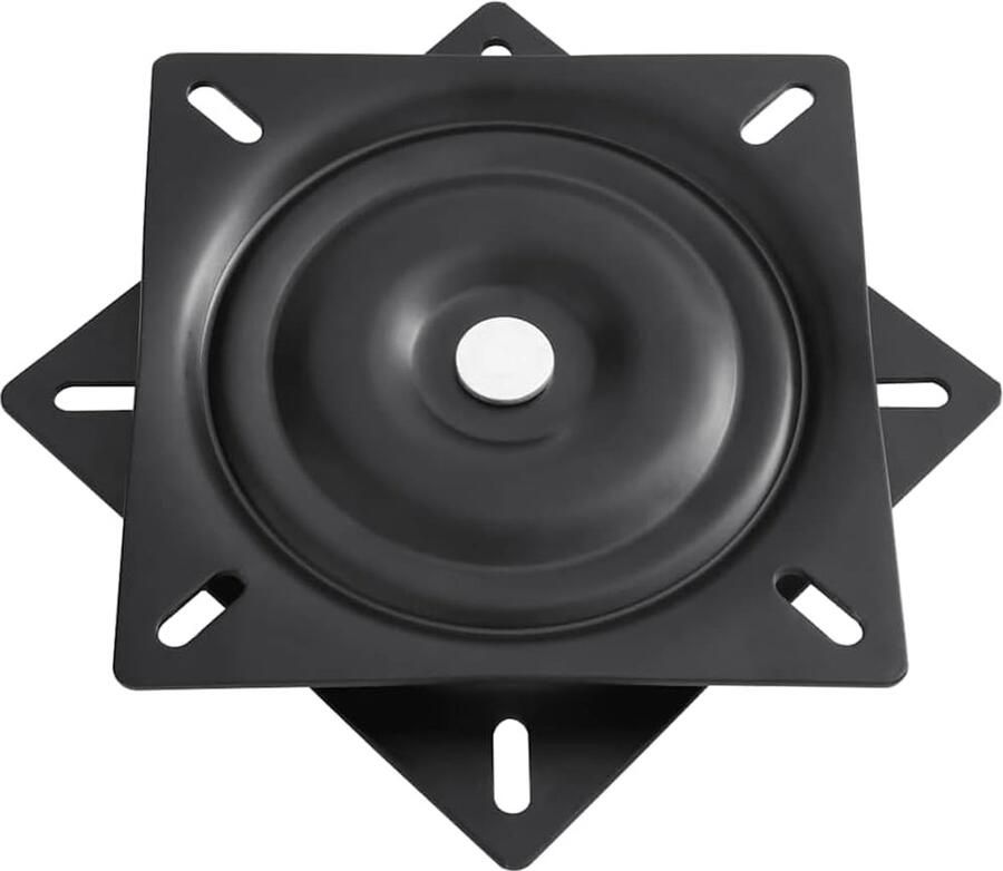 Bootstoel met voetstuk en 360° draaibare console inklapbare stuurstoel voor vissen en boottochten comfortabele bekleding belastbaar tot 100 kg blauw grijs wit