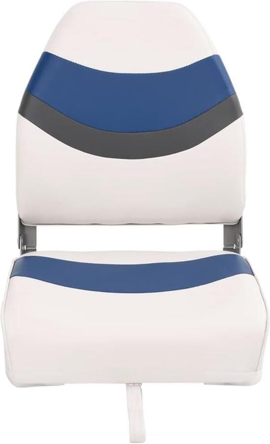 Bootstoelen inklapbaar met hoge rugleuning 44 x 38 x bootstoel voor boot visboot en zeilboot weerbestendig PU en PVC