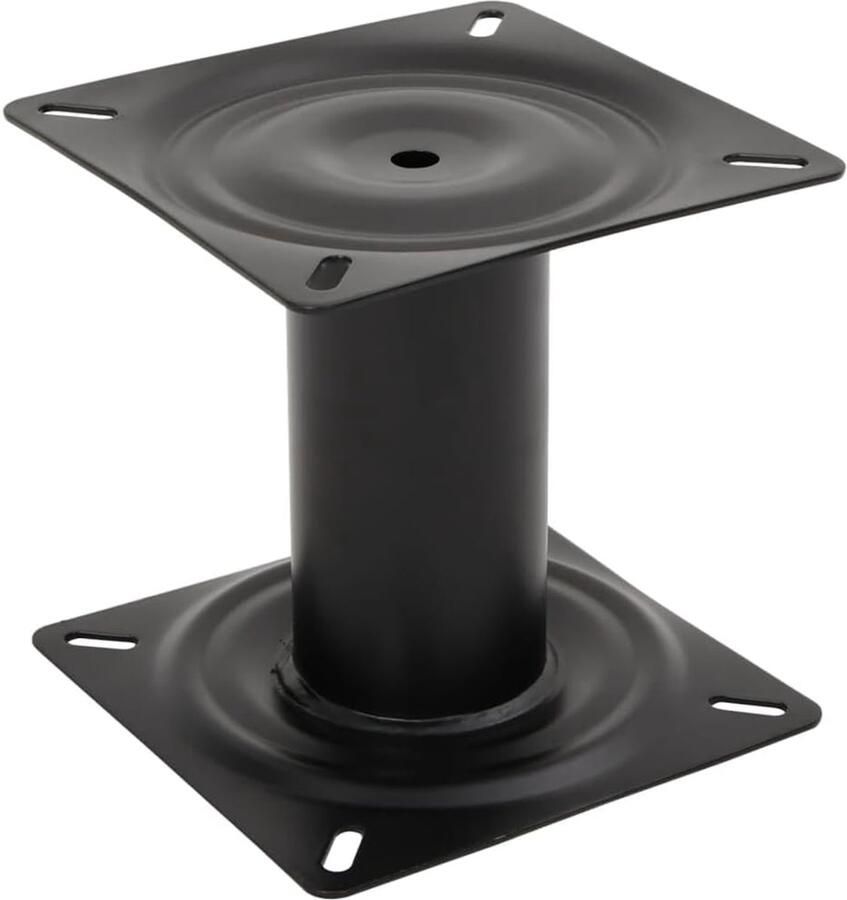 Bootstoelen inklapbaar met voetstuk bootstoel met hoge rugleuning ergonomische klapstoel voor boot incl. montageaccessoires wit blauw