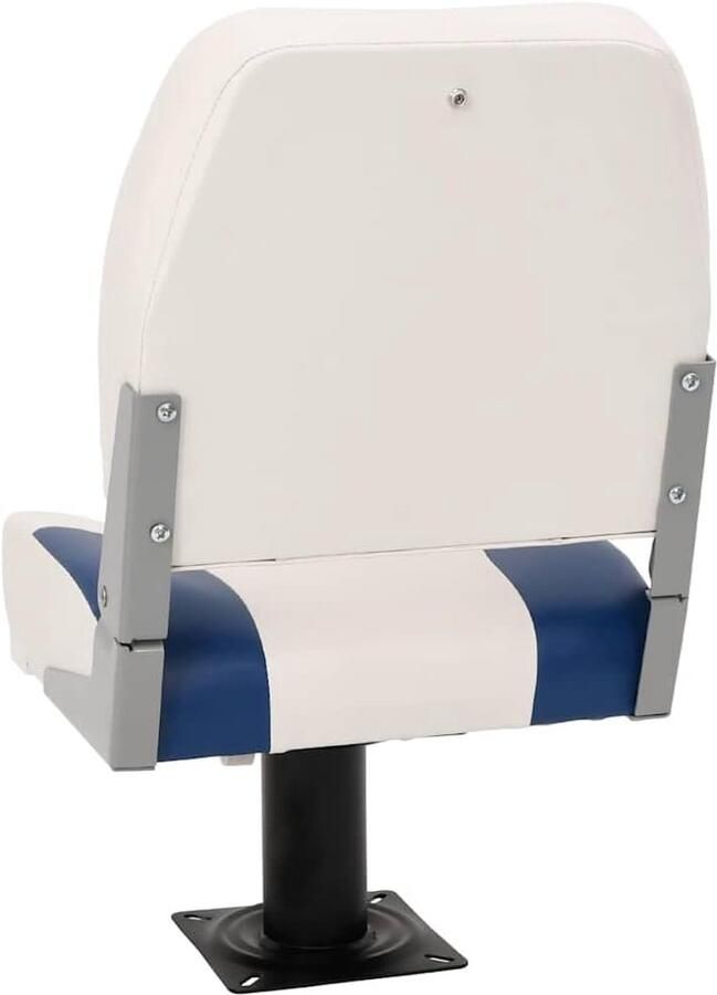 Bootstoelset met voetst x 36 x blauw wit