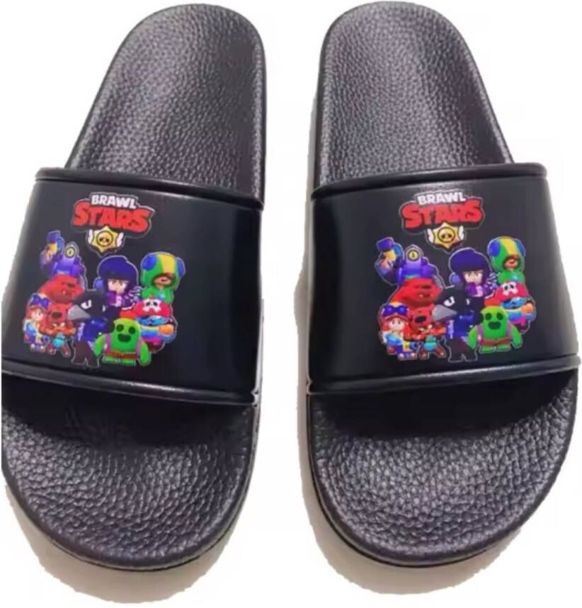 Brawl Stars Brawl Stars Slippers Badslippers Slippers Unisex Comfortabel Waterafstotend 31 Kinder slippers Brawl Stars Karakters