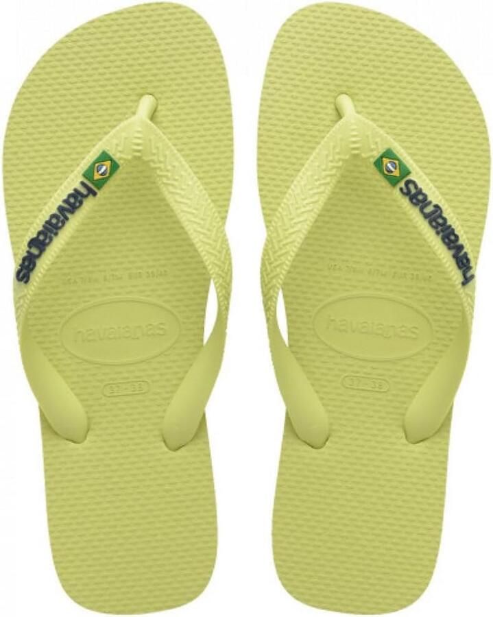 Brazil Logo Teenslippers Unisex Comfortabele Zomersandalen