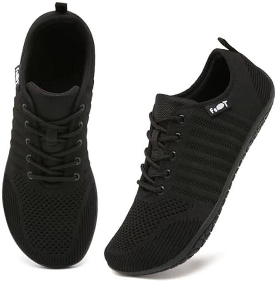 Brede Barefoot Sneakers voor en Comfortabele Lichtgewicht Wandelschoenen