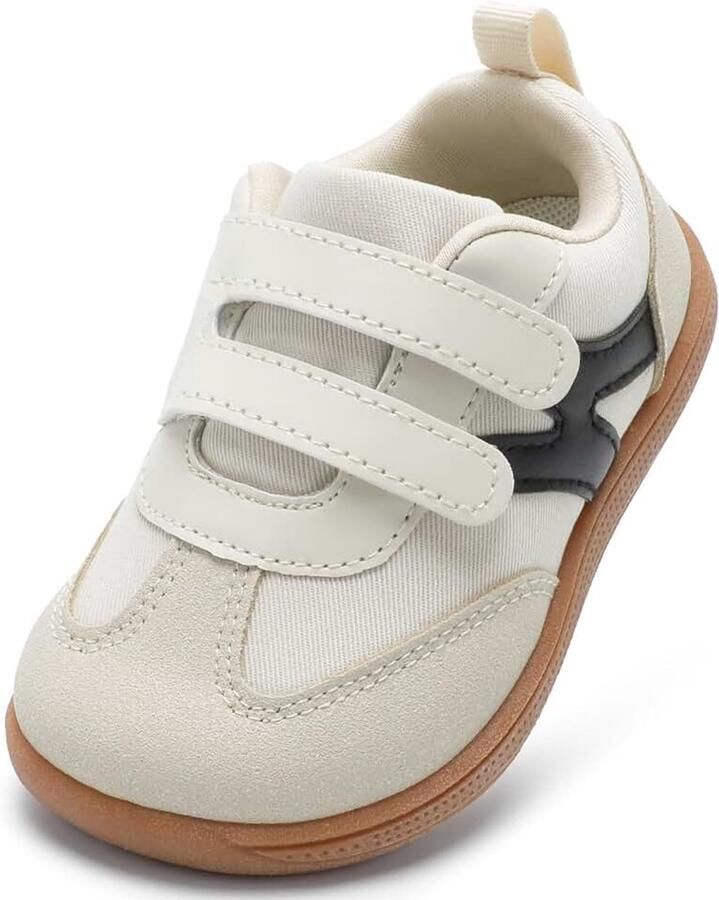 Brede blotevoetenschoenen voor kinderen kinderschoenen voor en lichte gymschoenen kleine kinderen sneakers Blotevoetengevoel brede tenen flexibel antislip klittenbandsluiting ade d licht Zero Drop binnen en buiten