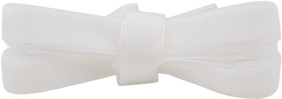 Brede Platte Schoen veter Vervanging voor Sneakers Laarzen en Wandelschoenen Wit