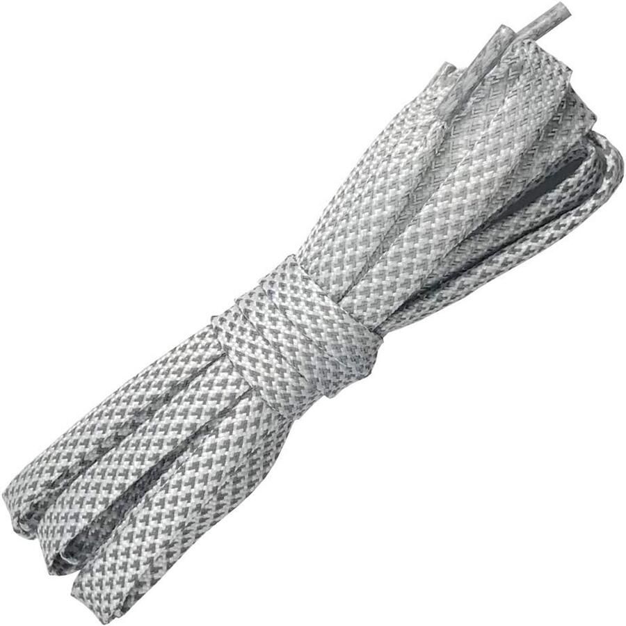 Brede Platte Schoenenveters Reflecterend voor Nachtelijke Sportsessies