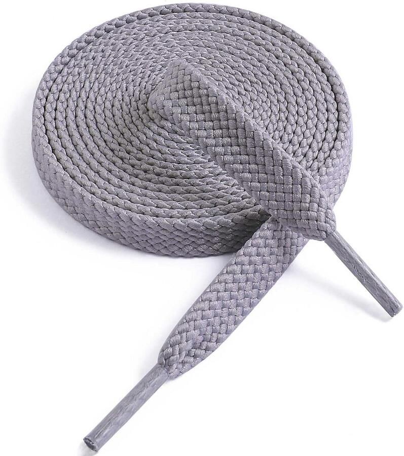 Brede Platte Schoenriemen voor Sneakers en Sportschoenen Dubbel Geweven