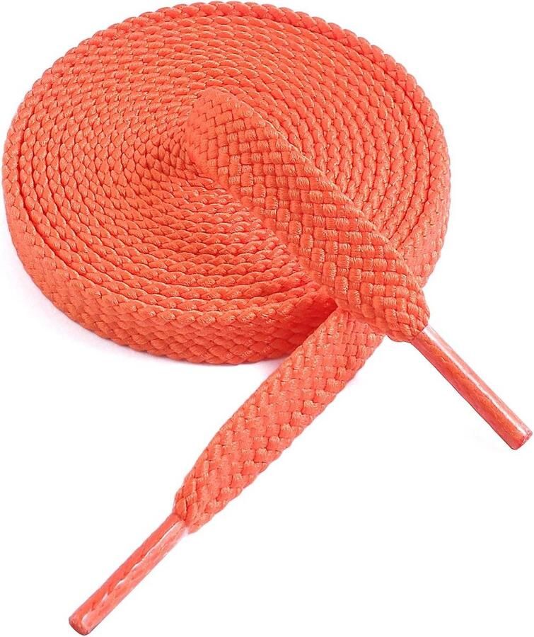 Brede Platte Schoenveters voor Sneakers en Sportschoenen Dubbel Geweven