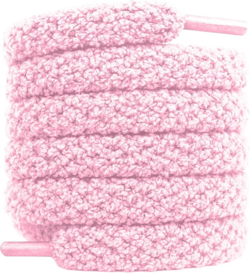 Brede pluizige schoenveters voor sneakers en schoenen