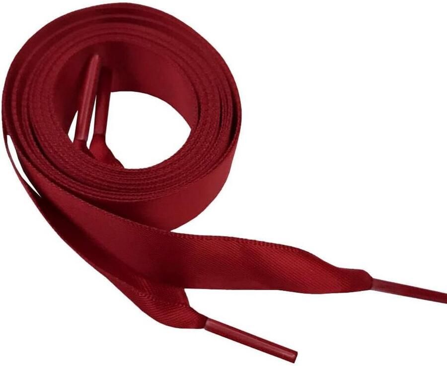 Brede Satijnen Lintveters Plat en Duurzaam Ideaal voor Sneakers en Laarzen