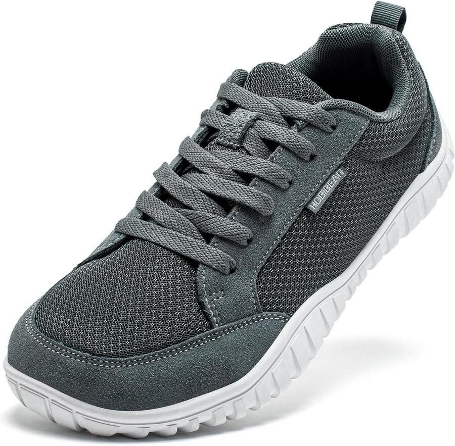 Brede Teen Box Gymschoenen Zero Drop Antislip Sportschoenen voor Joggen en Lopen