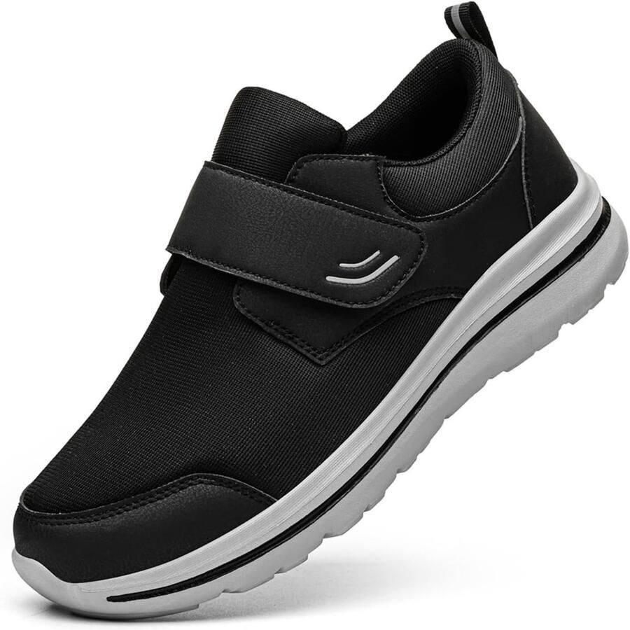 Breed Diabetici Schoenen voor en Ultralichte Antislip Sneakers Orthopedische Gezondheid