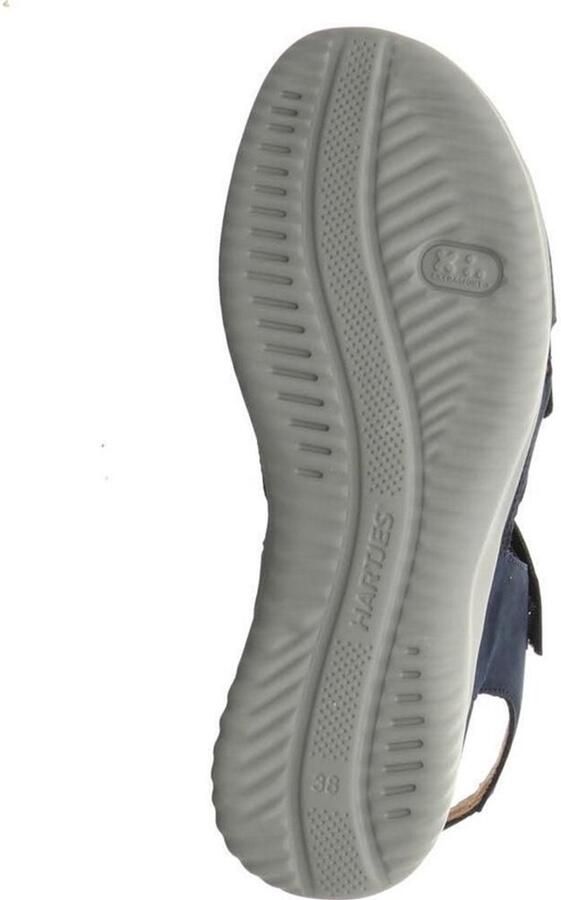Breeze Sandaal Marineblauw van Echt Leer Dames Sandalen