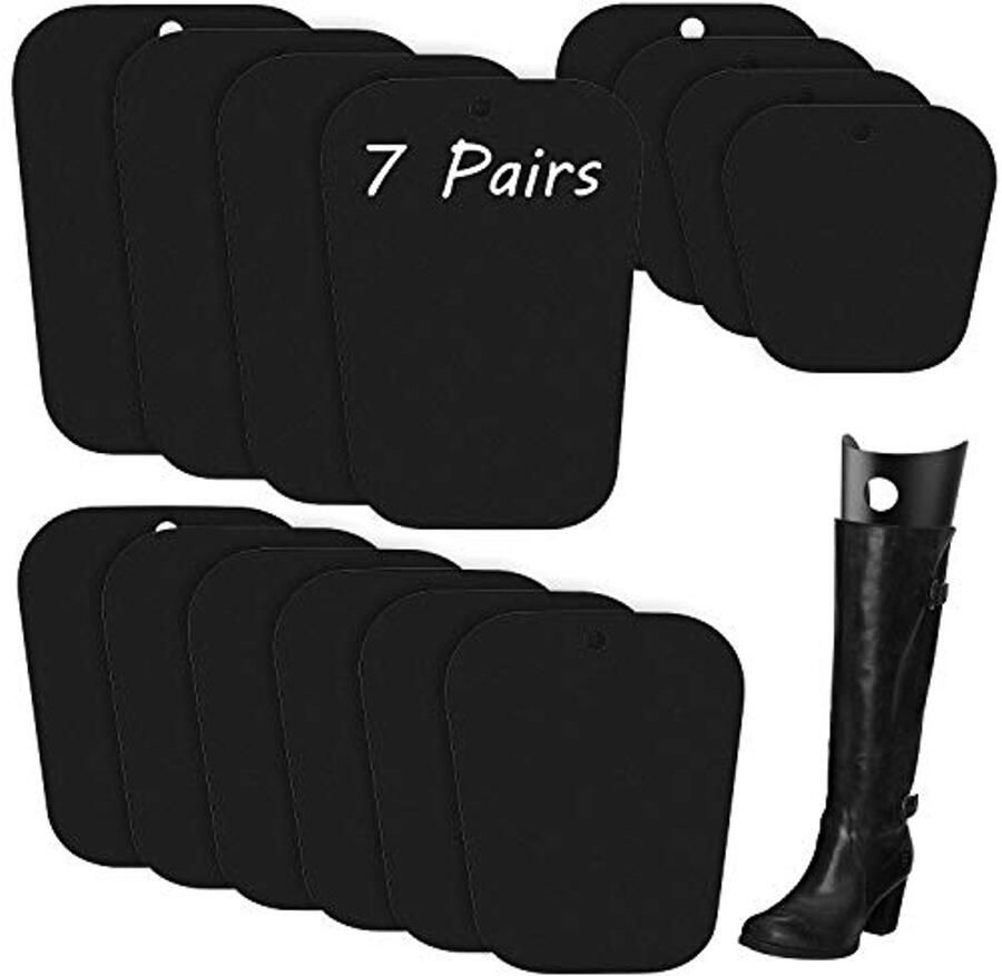 Bruikbare laarsvormers voor hoge laarzen 7 Paar inzetstukken voor vrouwen