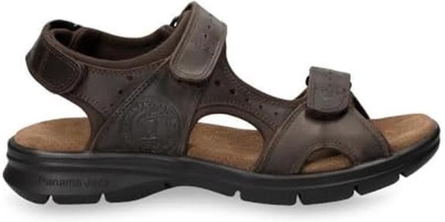 Bruine leren sandalen voor heren perfect voor outdoor avonturen