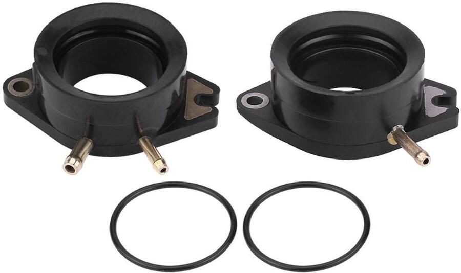 Byshayne Carburateur Inlaatspruitstuk Laarzen Vervangende Carb Adapter Hoogwaardige Rubber Geschikt voor XV750 en XV1100 Duurzaam en Betro
